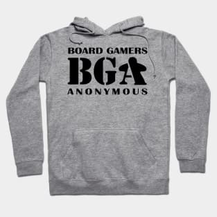 Official Black Board Gamers Anonymous Hoodie